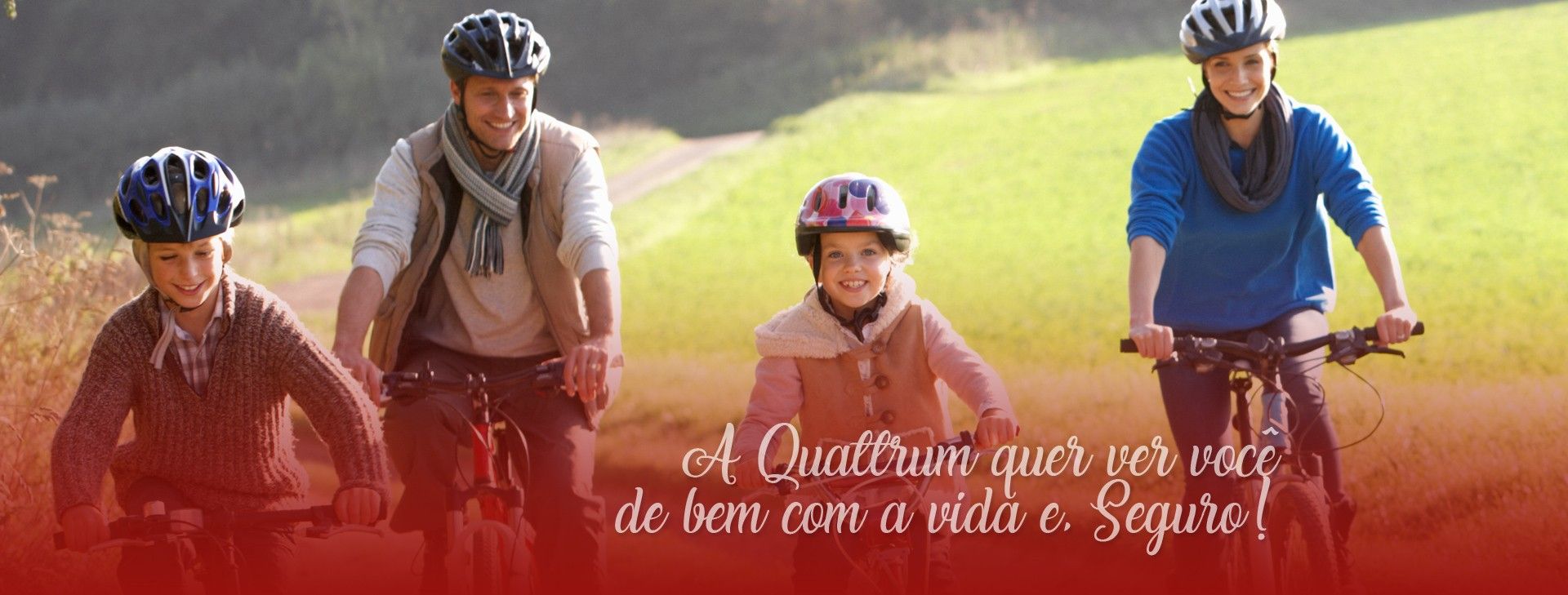 A Quattrum quer ver você de bem com a vida e Seguro!